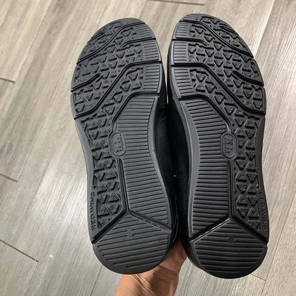 Red Wing Shoes Cross Lite Safety Toe Slip-on Work Black Leather Shoe size 11.5 - Picture 11 of 13